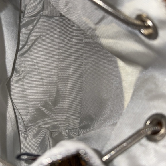 Silver Faux Crystal Embellished Bag - Picture 5 of 12